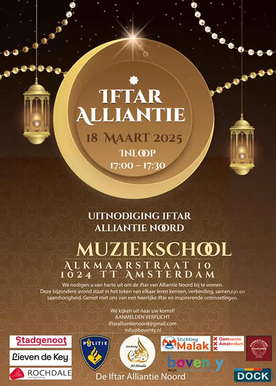 Iftar Alliantie 18 maart 2025